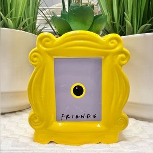 Iconic F.R.I.E.N.D.S. picture frame with faux succulent. New!